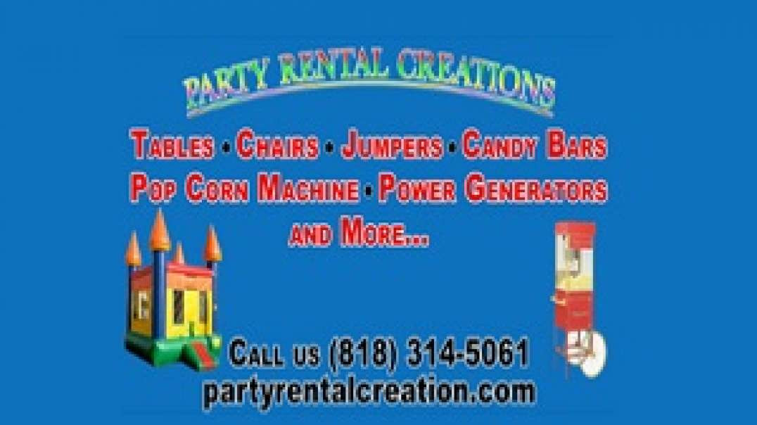 Party Rental Creation - Affordable Chairs Rental in Westlake Village